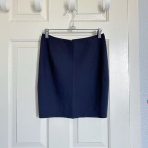 Theory Navy Mini Skirt